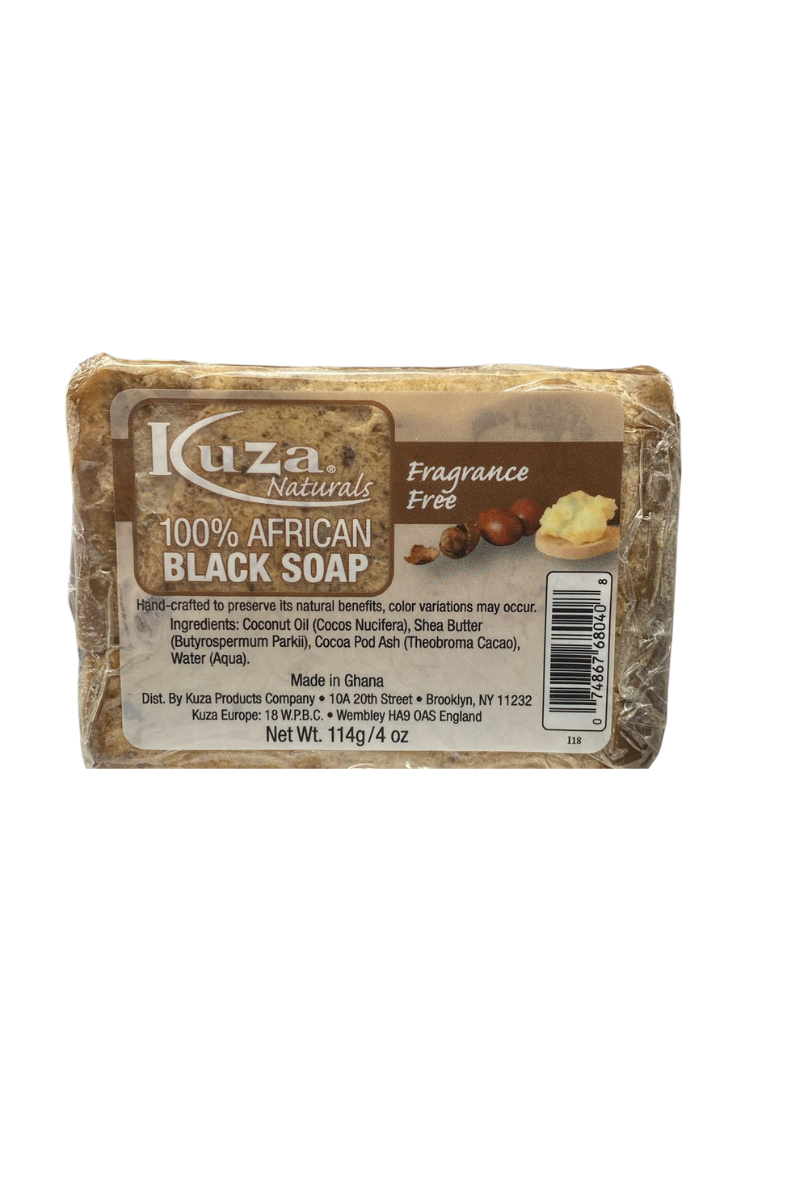 KUZA NATURALS – Savon Noir Africain 100% Naturel