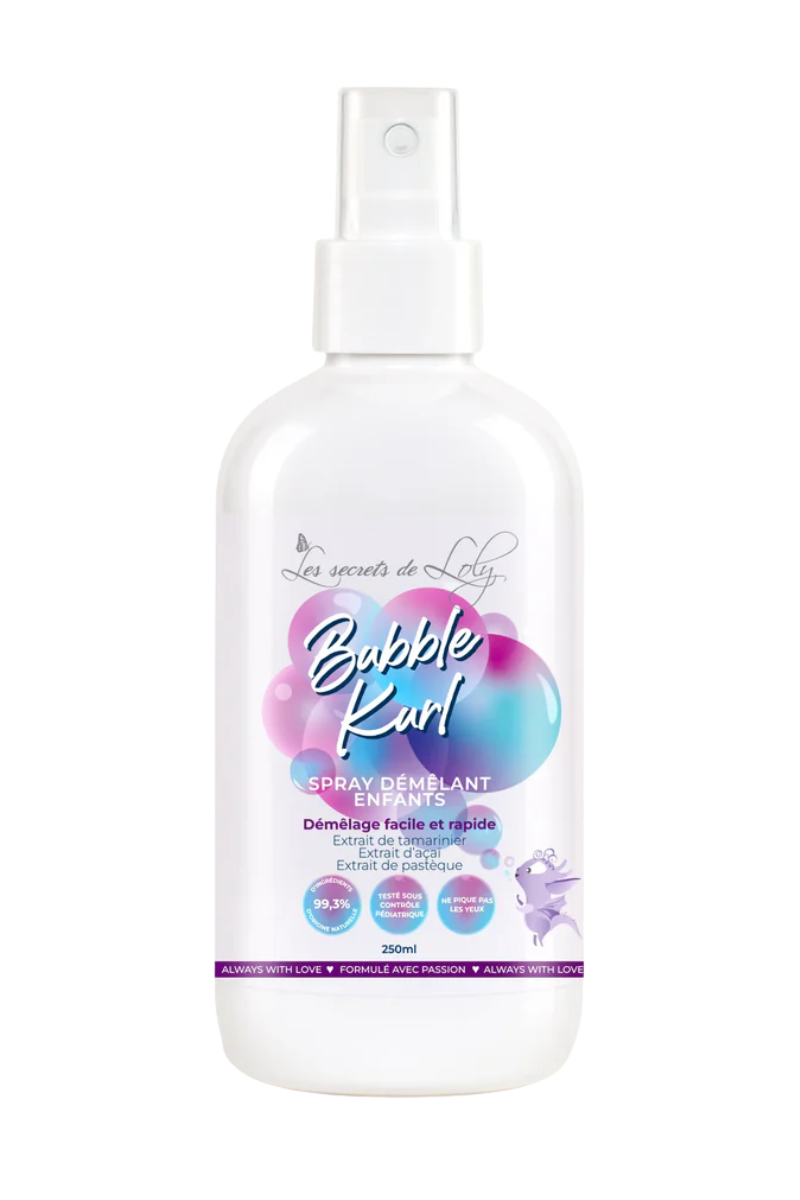 BUBBLE KURL – Spray Démêlant Enfant Les Secrets de Loly
