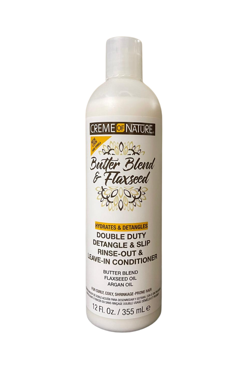 CREME OF NATURE Butter Blend & Flaxseed Leave in Conditioner
