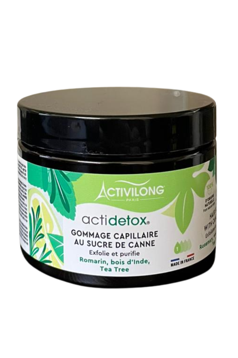 - Activilong ActiDetox scalp scrub
- Activilong gommage capillaire detox
- Activilong scalp exfoliating treatment
- Activilong ActiDetox hair care product
- Activilong scalp detox scrub cream