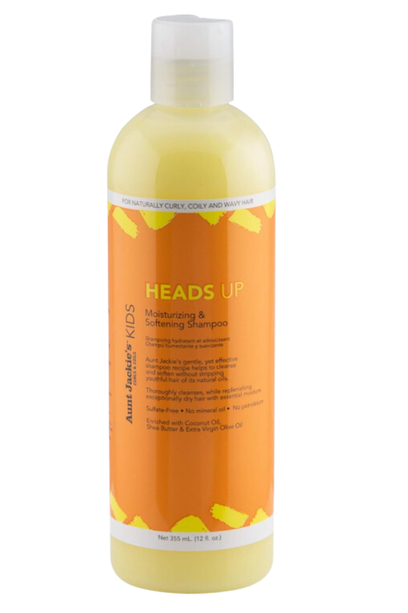 - Aunt Jackie's Kids Heads Up shampooing doux
- Shampooing hydratant et adoucissant enfant
- Heads Up shampoo cheveux bouclés enfant
- Aunt Jackie's Kids shampooing sans sulfate
- Nettoyant capillaire doux pour enfants