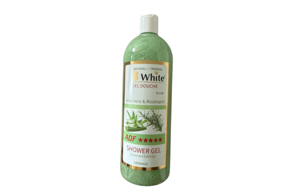 B WHITE GEL DOUCHE GOMMANT EXFOLIANT