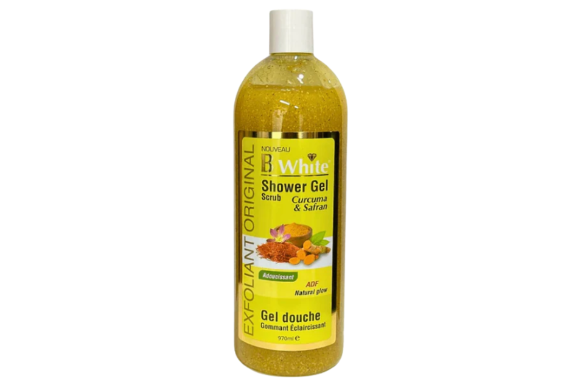 B WHITE GEL DOUCHE GOMMANT EXFOLIANT