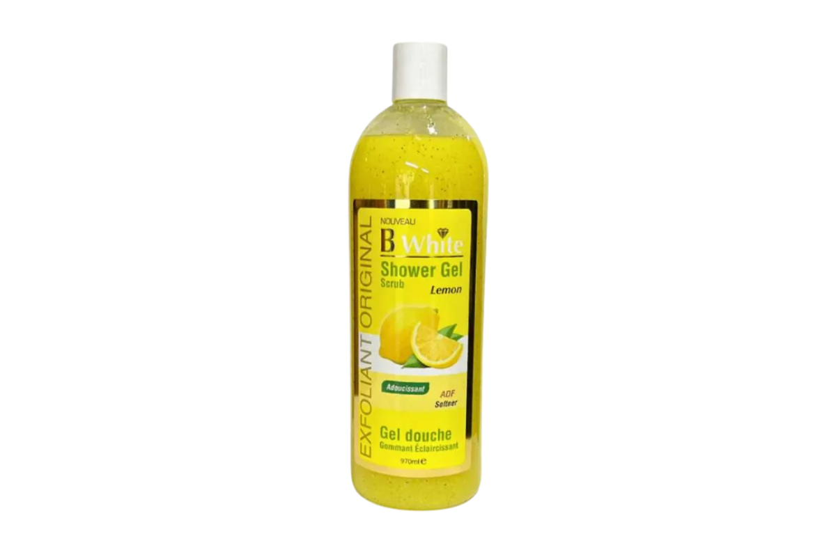 B WHITE GEL DOUCHE GOMMANT EXFOLIANT