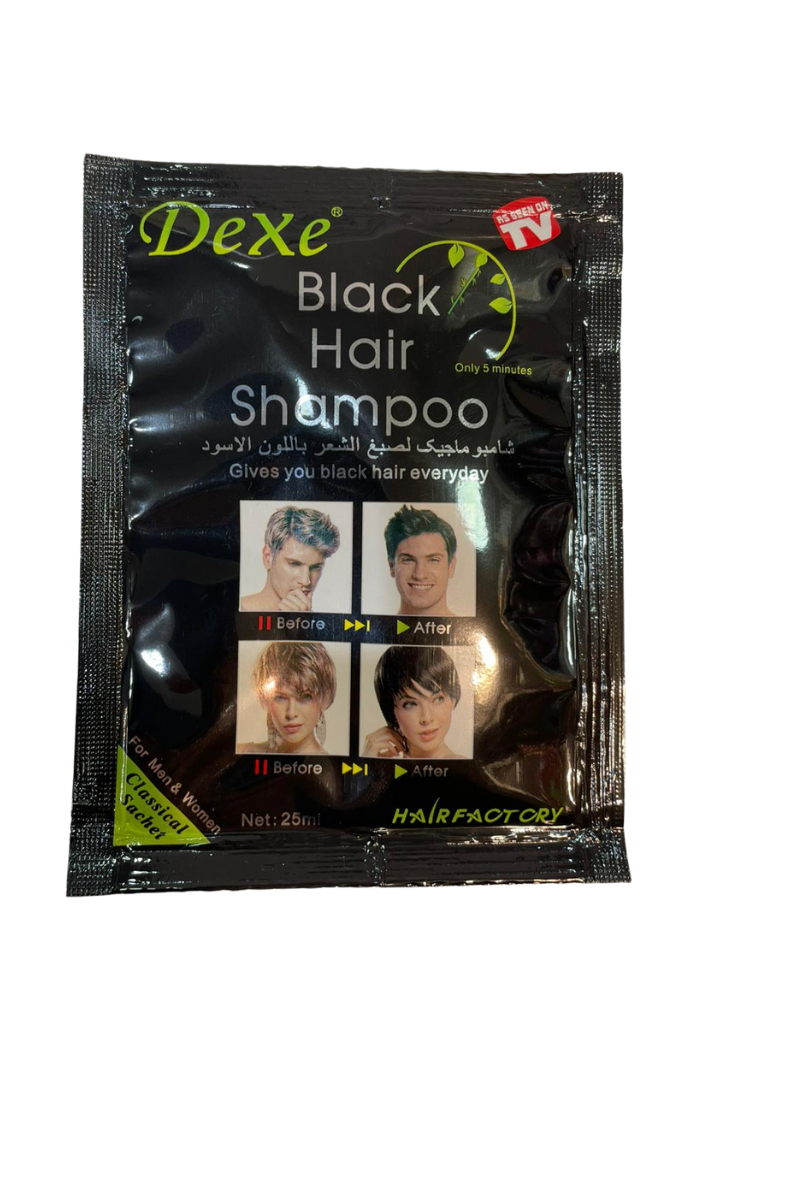 - Shampoing cheveux noirs DEXE 25ml
- DEXE shampooing spécial cheveux noirs 25ml
- Flacon shampoing DEXE cheveux noirs 25ml
- Shampooing soin cheveux noirs DEXE petit format
- DEXE shampooing cheveux noirs pour entretien 25ml