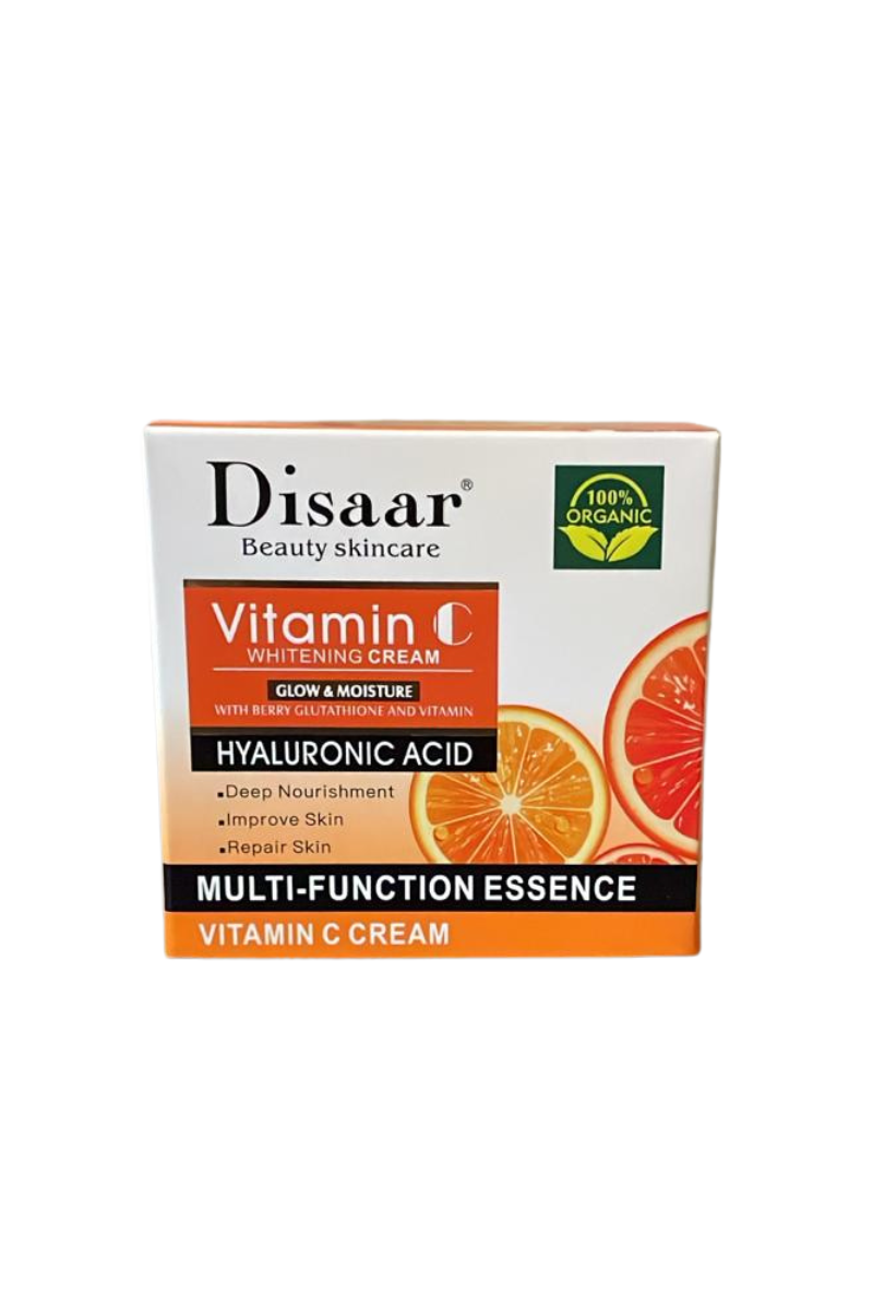 - DISAAR crème éclaircissante Vitamine C
- Soin visage Vitamine C DISAAR
- Crème hydratante blanchissante DISAAR
- DISAAR Vitamin C brightening cream
- Crème visage éclat naturel Vitamine C