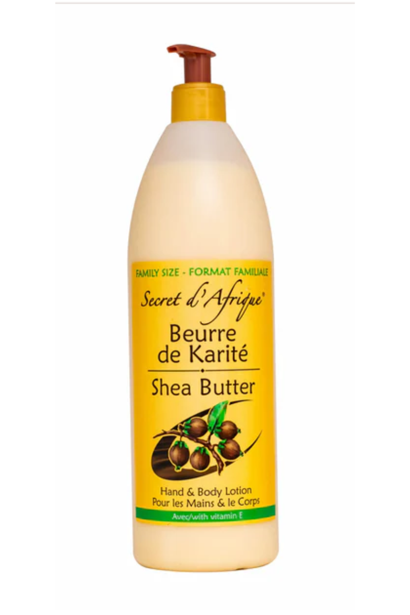 SECRET D'AFRIQUE Hand and Body Lotion Shea Butter
