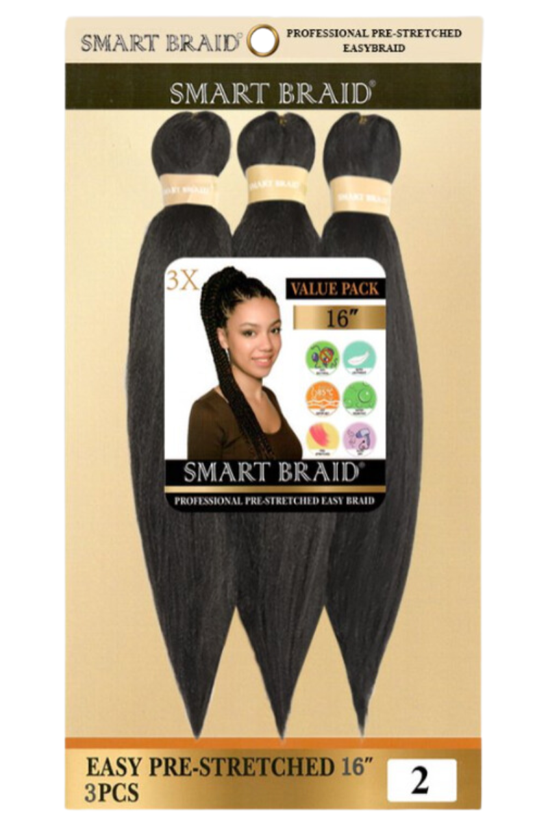 SMART BRAID Pre-Stretched Easy Braid 16"