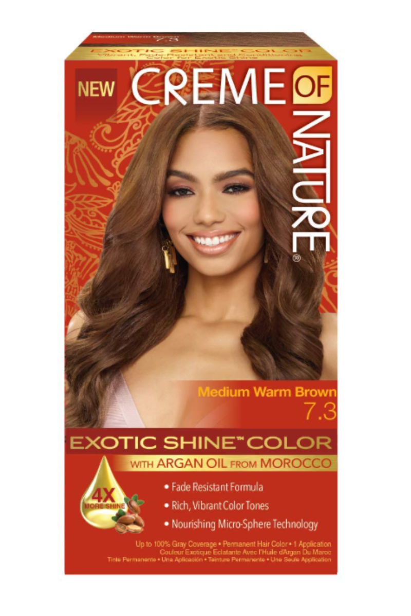CREME OF NATURE Exotic Shine Color With Argan Oil from Morocco