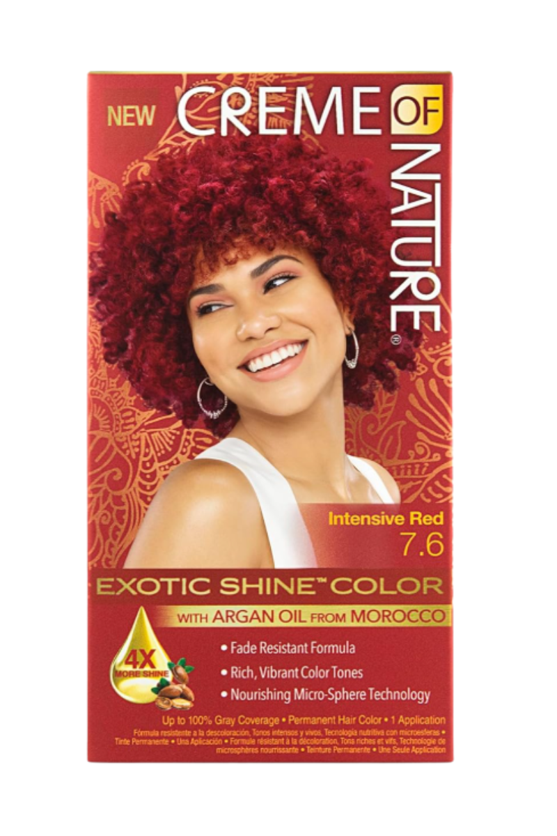 CREME OF NATURE Exotic Shine Color With Argan Oil from Morocco