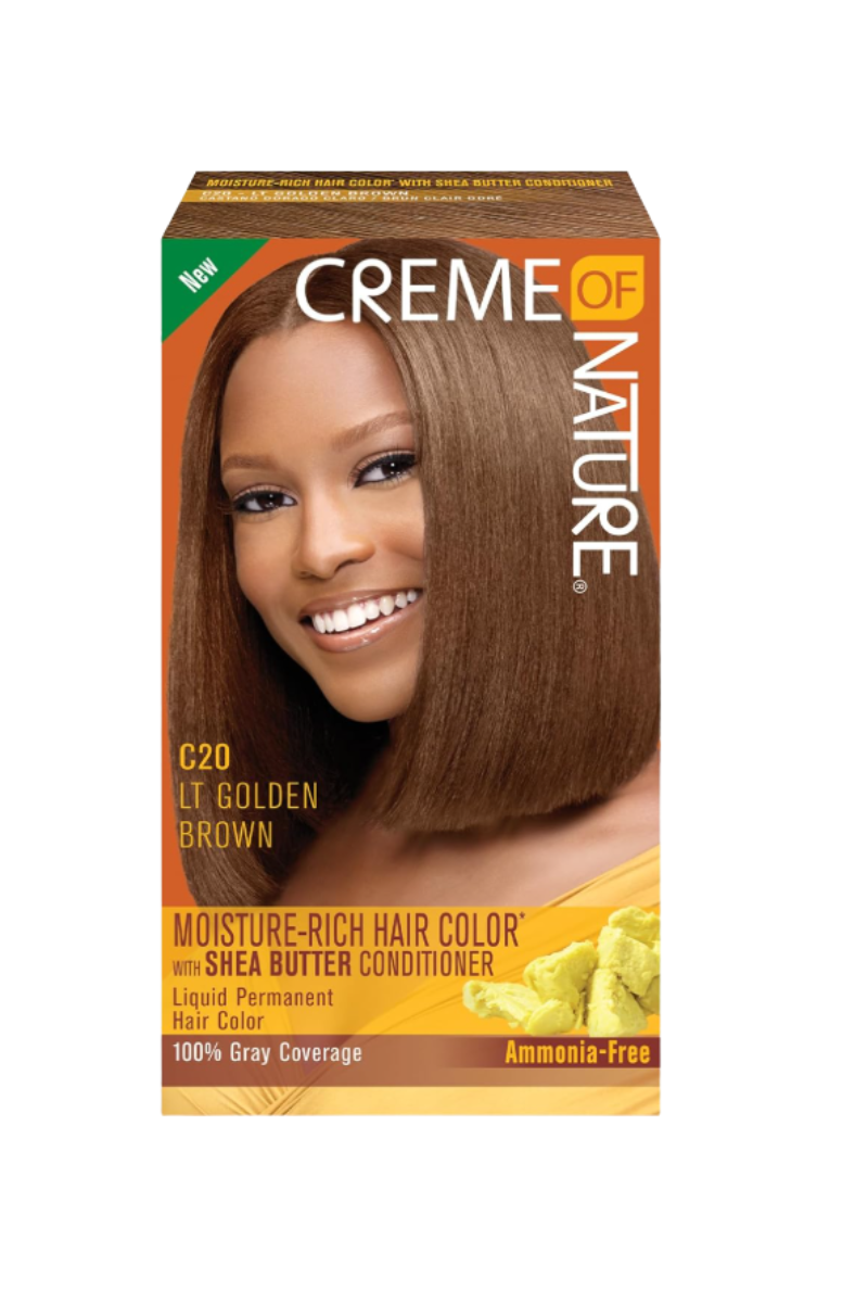 CREME OF NATURE Moisture Rich Hair Color with Shea Butter Conditioner