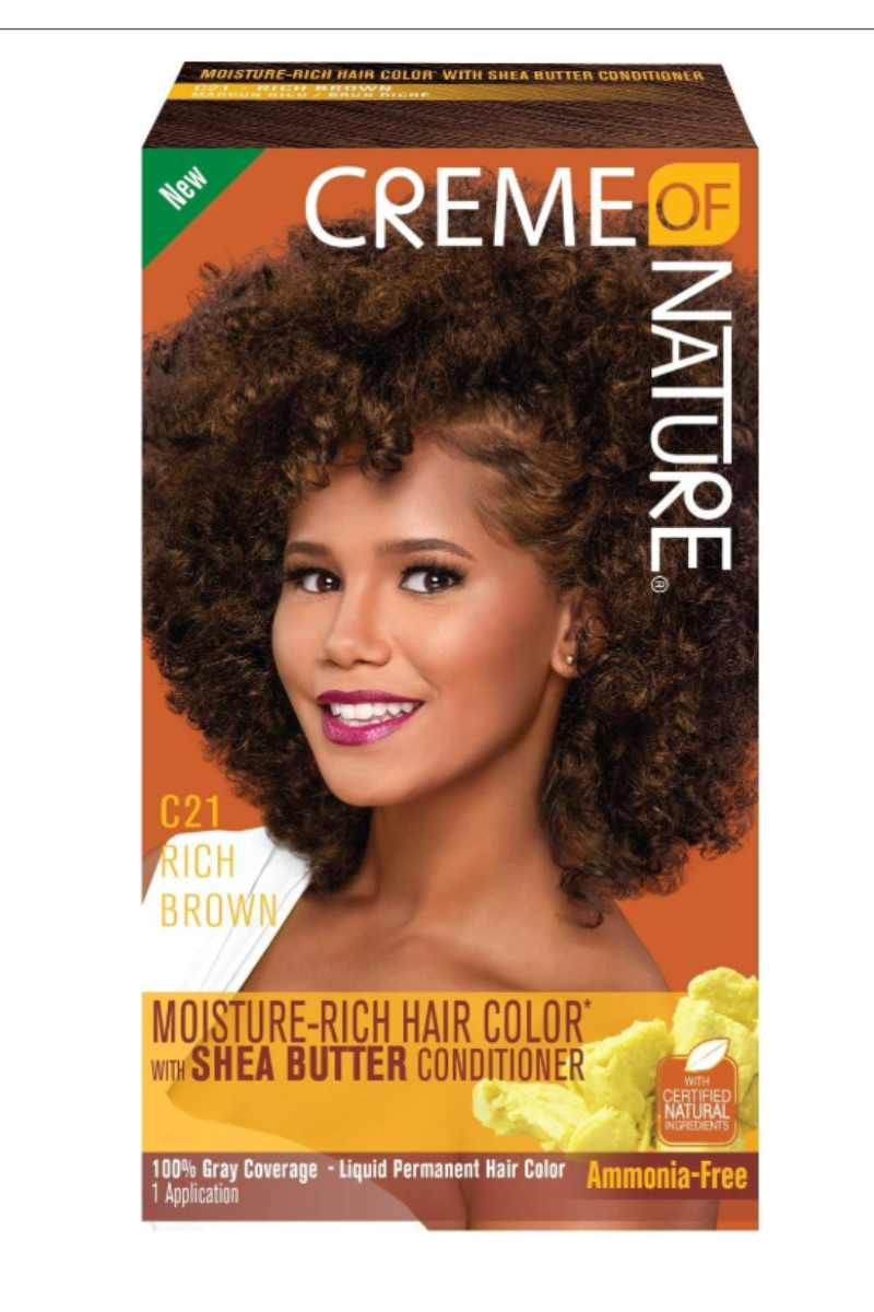 CREME OF NATURE Moisture Rich Hair Color with Shea Butter Conditioner