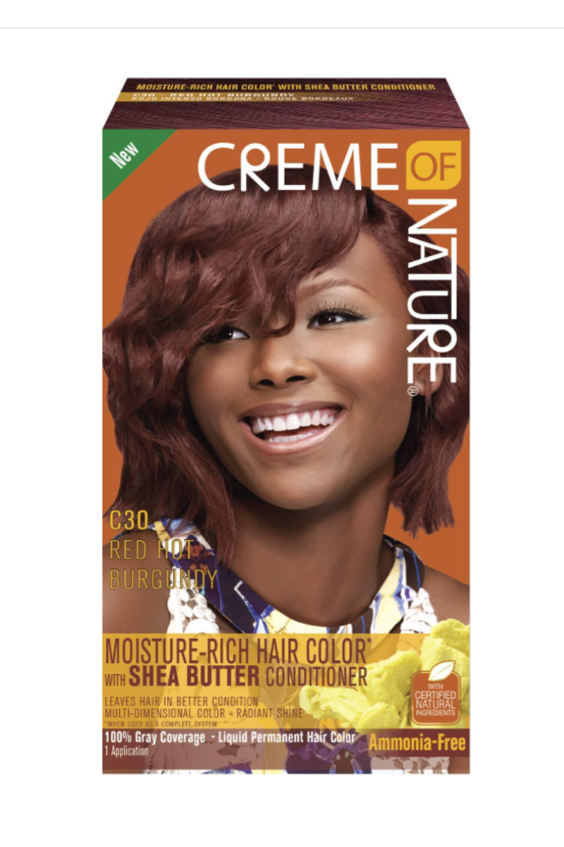 CREME OF NATURE Moisture Rich Hair Color with Shea Butter Conditioner
