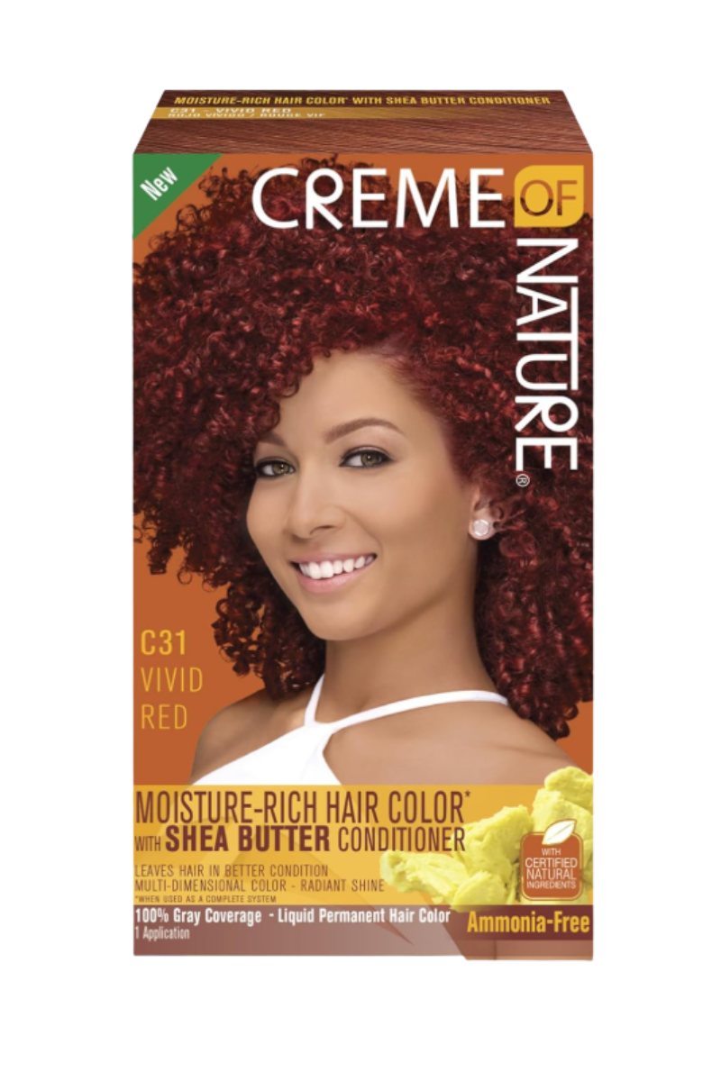 CREME OF NATURE Moisture Rich Hair Color with Shea Butter Conditioner