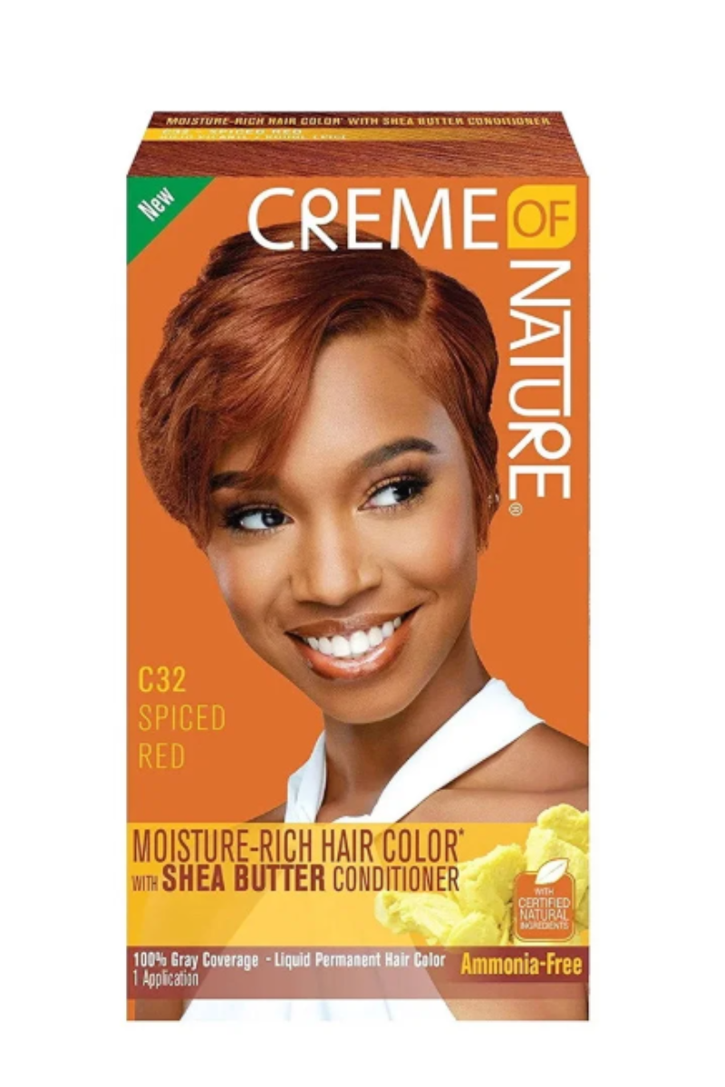 CREME OF NATURE Moisture Rich Hair Color with Shea Butter Conditioner