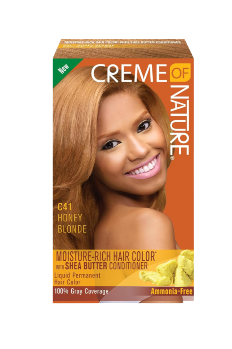 CREME OF NATURE Moisture Rich Hair Color with Shea Butter Conditioner