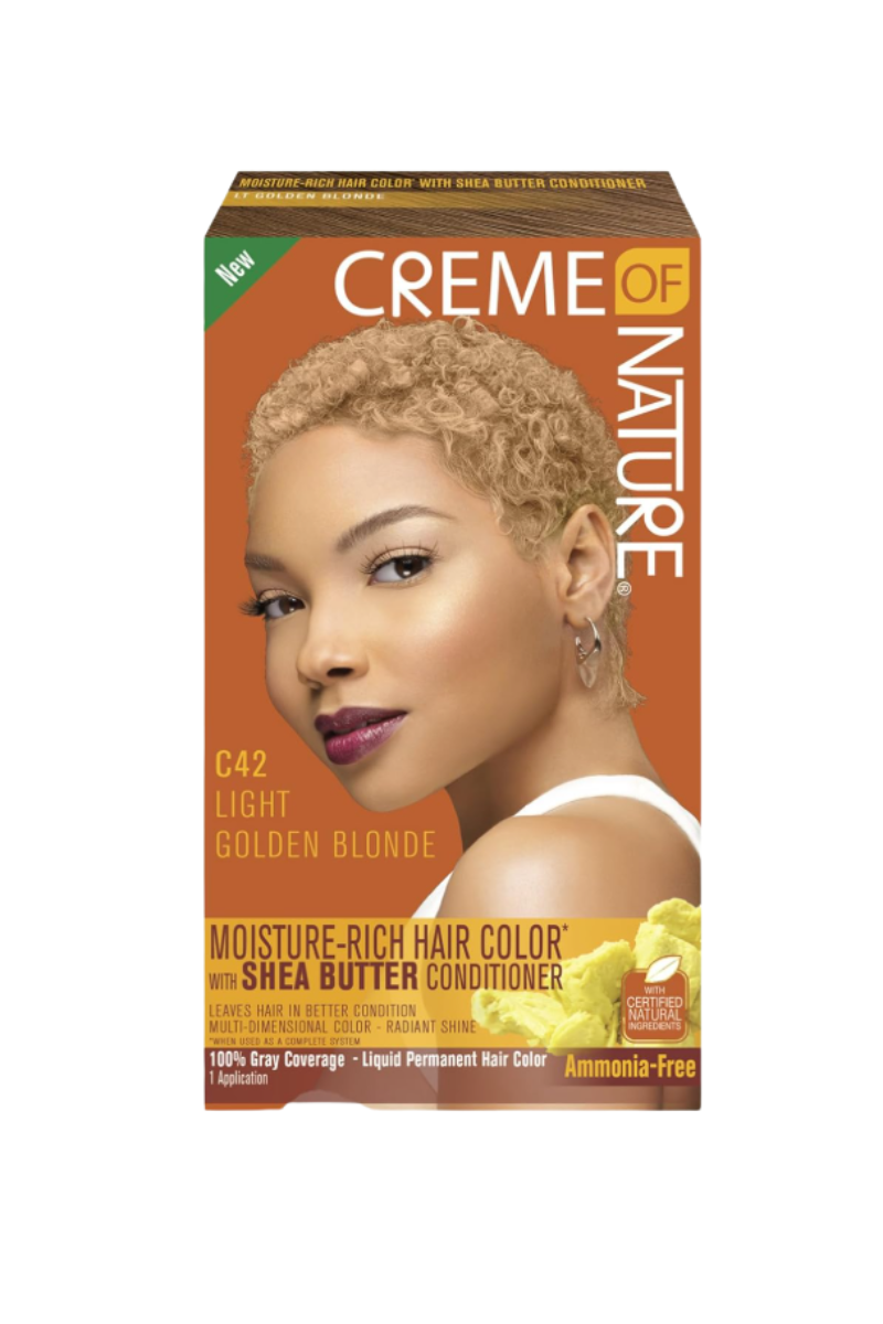 CREME OF NATURE Moisture Rich Hair Color with Shea Butter Conditioner
