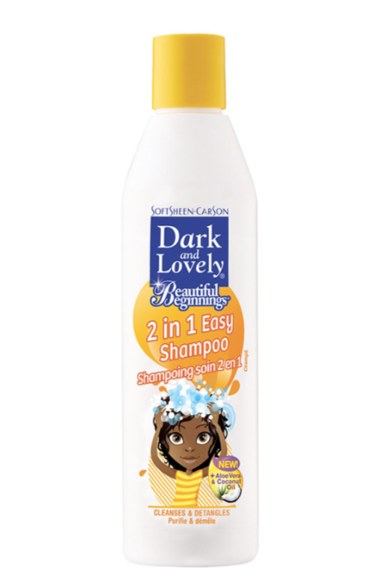 DARK AND LOVELY BEAUTIFUL BEGINNINGS 2 in 1 Easy Shampoo 250ml