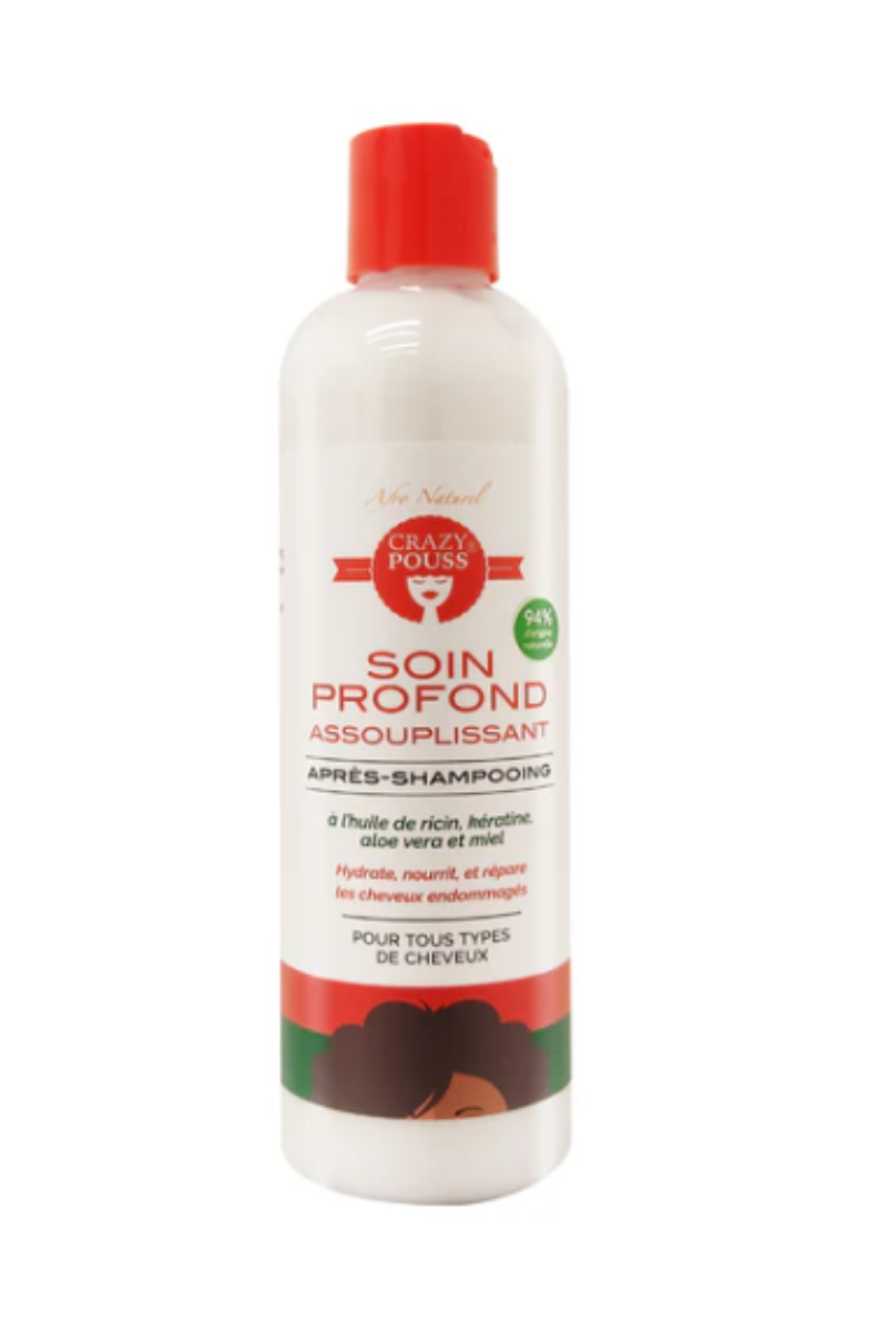 AFRO NATUREL CRAZY POUSS Soin Profond à la Menthe Poivrée 300 ml