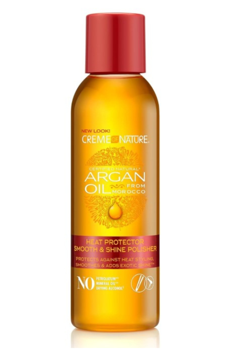 CREME OF NATURE ARGAN OIL Protecteur de Chaleur Smooth and Shine Polish 118 ml