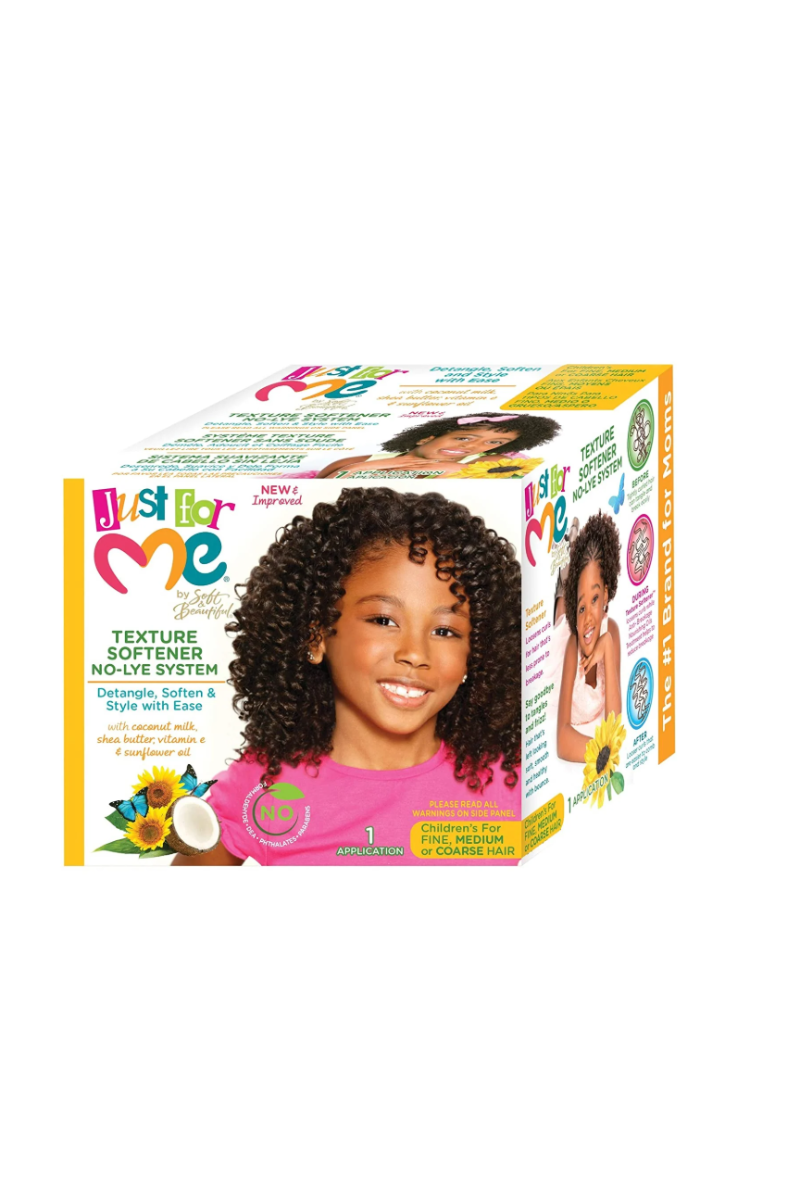 JUST FOR ME Texture Softener No Lye System
