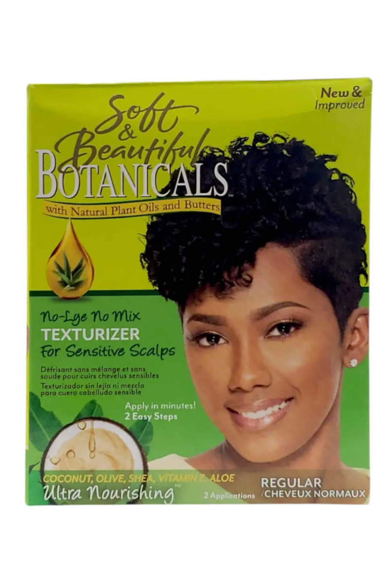 SOFT & BEAUTIFUL BOTANICALS No Lye No Mix Texturizer Regular