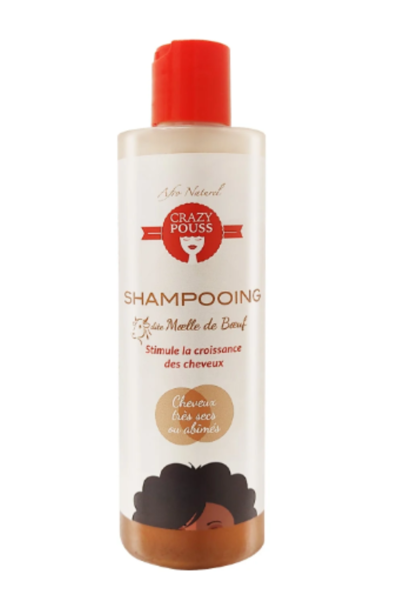 AFRO NATUREL CRAZY POUSS Moelle de Boeuff Shampoo 250 ml