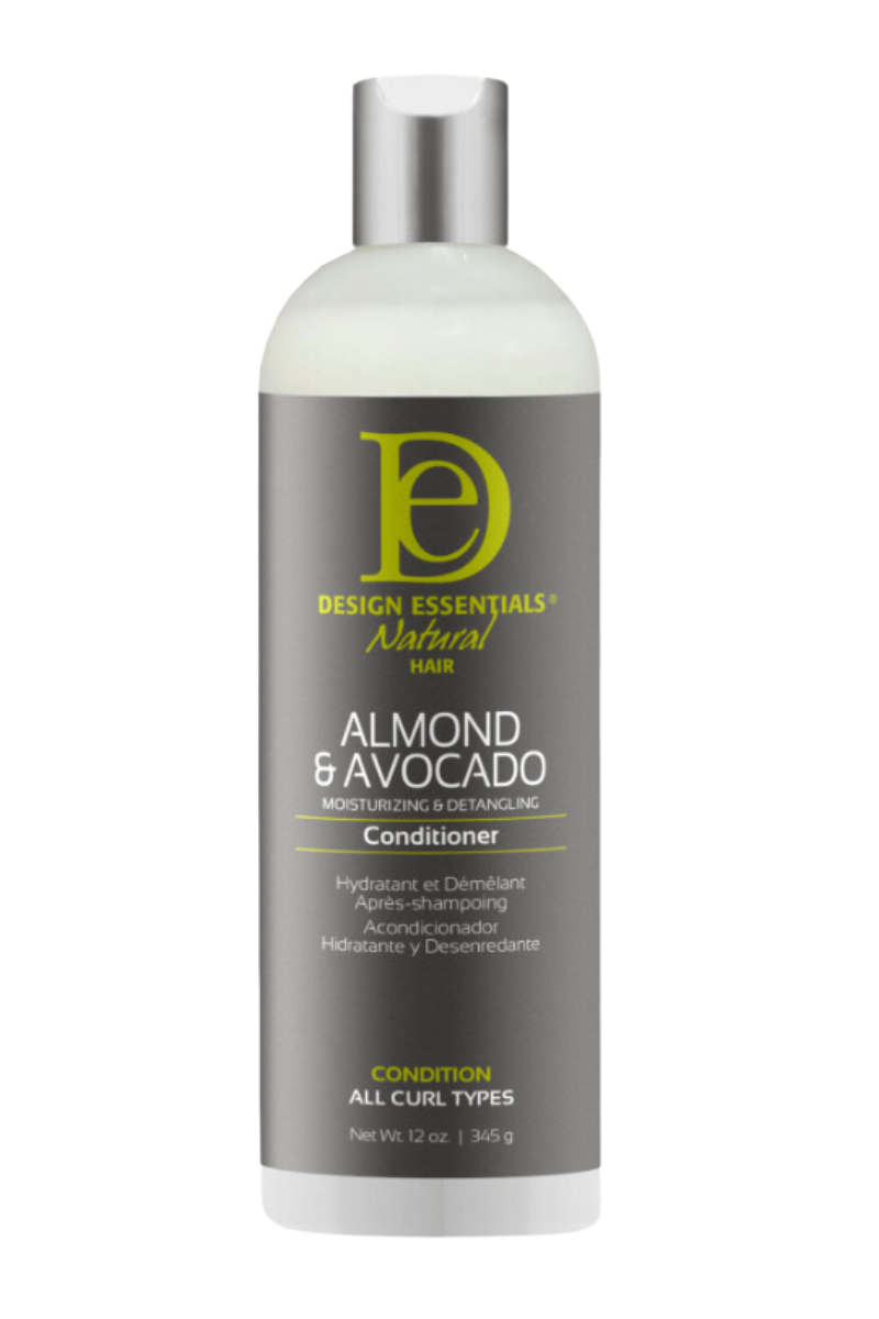 DESIGN ESSENTIALS Almond & Avocado Moisturizing & Detangling Conditioner 12 oz