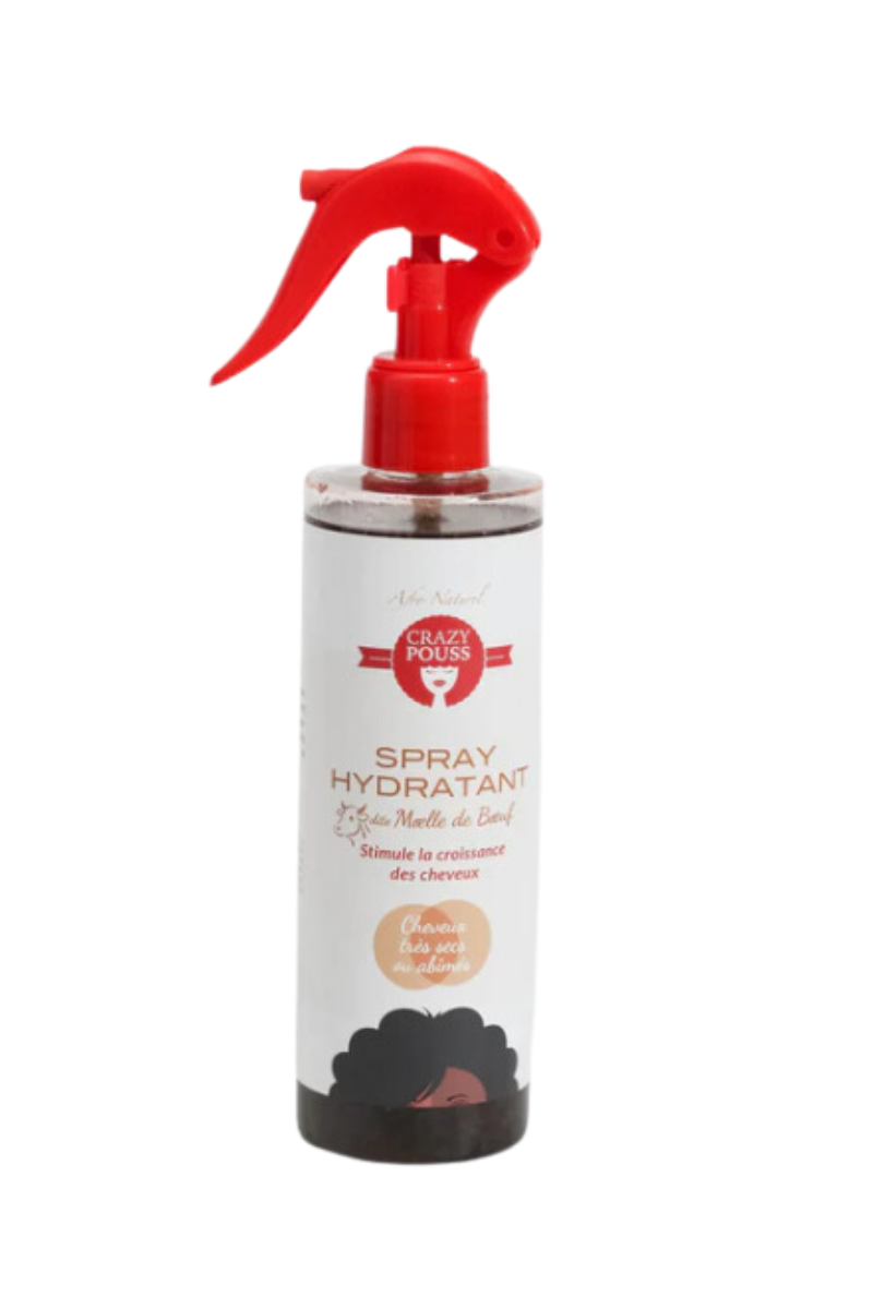 AFRO NATUREL CRAZY POUSS Moelle de Bœuf Spray 250 ml