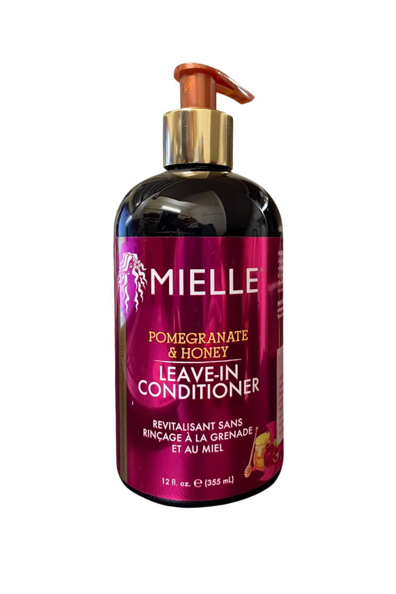 - Mielle Pomegranate & Honey Leave-In Conditioner 355ml
- Mielle moisturizing leave-in conditioner
- Mielle Pomegranate & Honey hair care product
- Mielle leave-in conditioner for natural hair
- Mielle hydrating leave-in conditioner bottle
