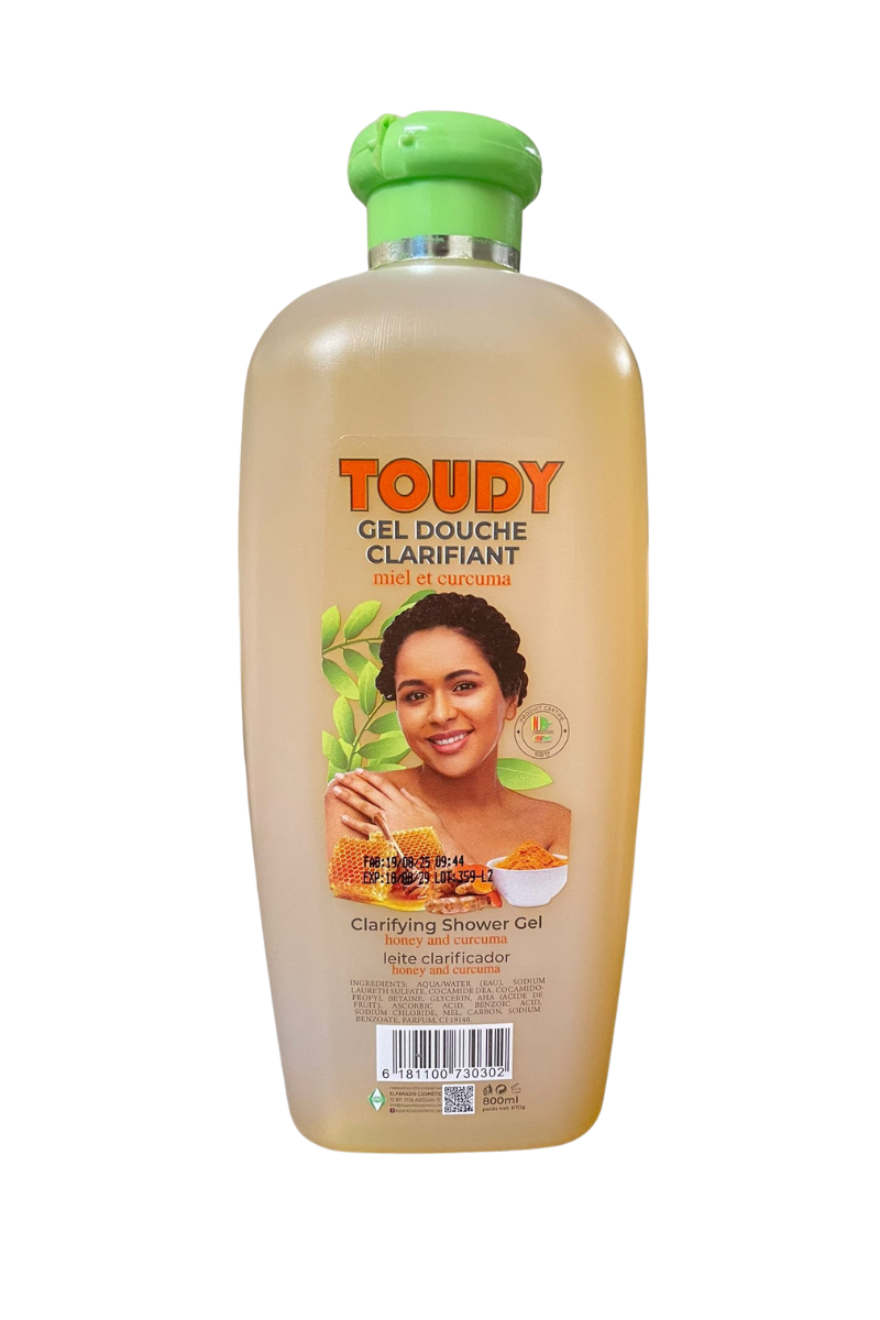 - gel douche TOUDY clarifiant au miel et curcuma
- soin corporel TOUDY éclat naturel au curcuma
- flacon TOUDY gel douche hydratant miel curcuma
- TOUDY gel douche pour peau éclatante
- nettoyant corporel TOUDY au miel et curcuma
- gel douche éclaircissant TOUDY pour peau douce
- TOUDY soin de douche clarifiant naturel
- gel douche TOUDY miel & curcuma peau sensible
