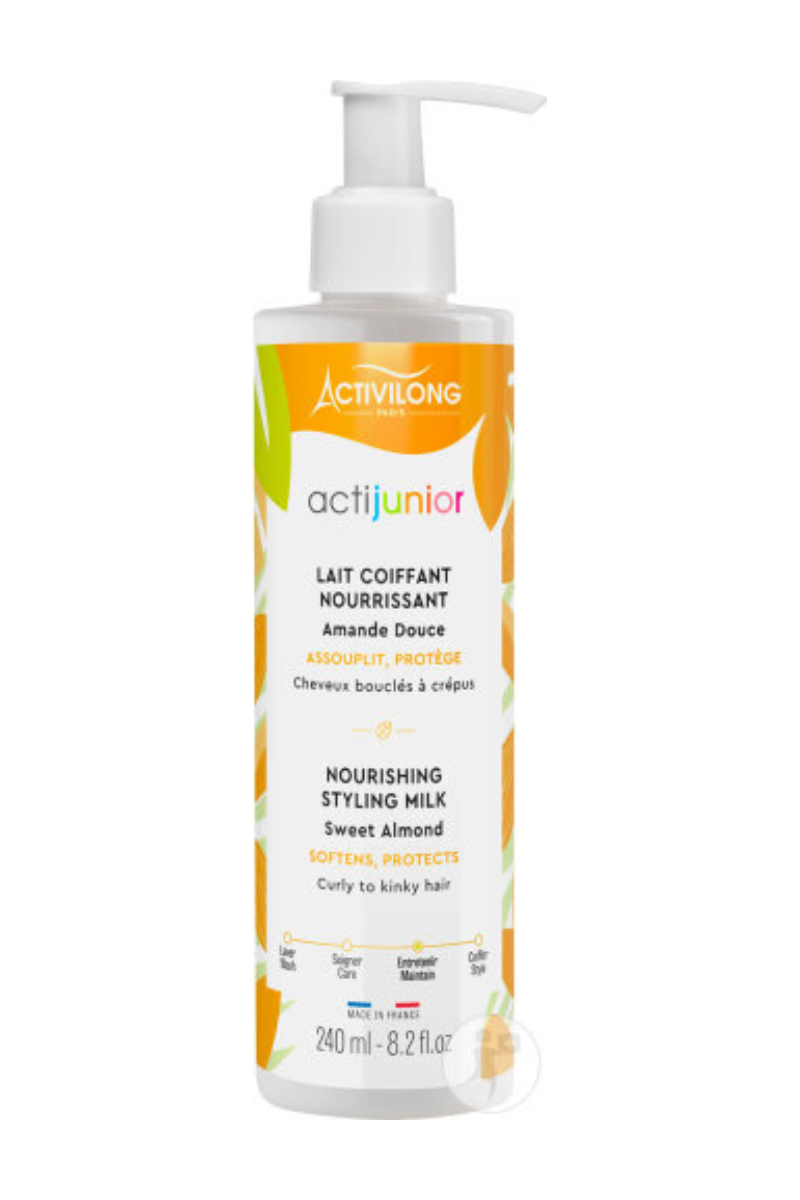 lait coiffant nourrissant actijunior activilong