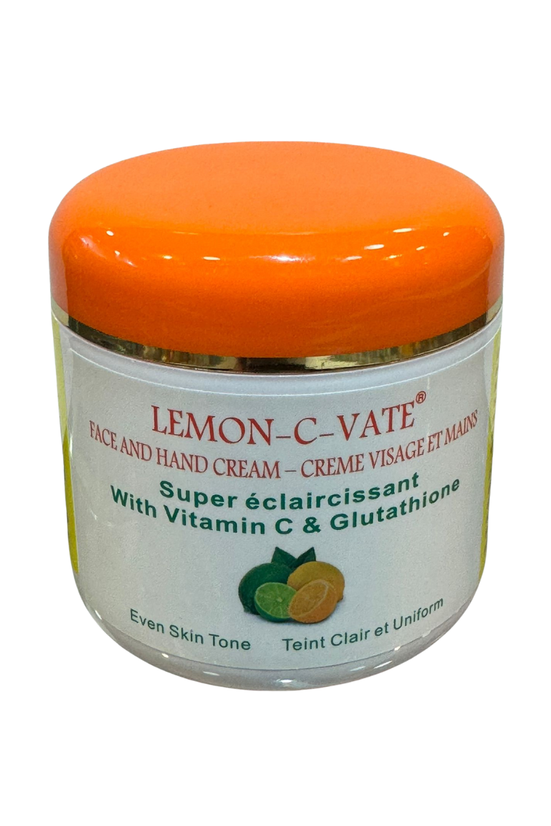 LEMON-C-VATE – Crème visage et mains 500g