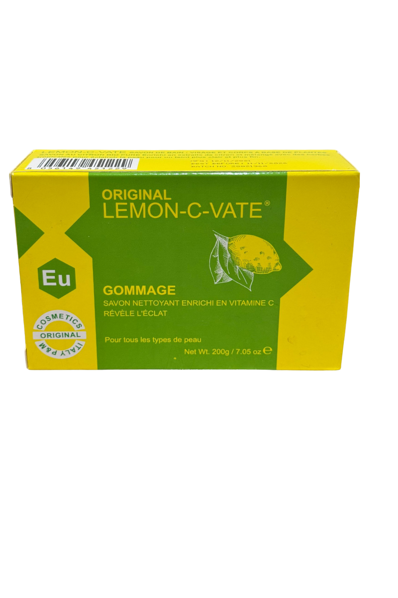 LEMON C VATE – Savon Exfoliant Éclaircissant 200G