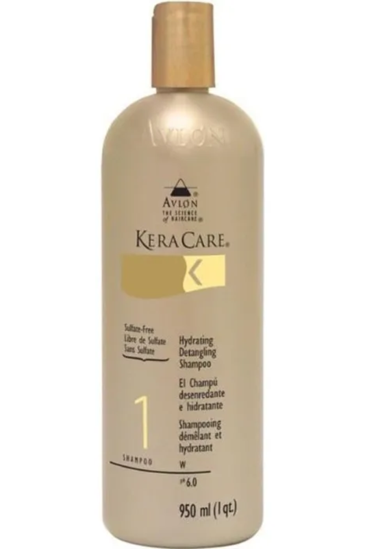 KERACARE hydrating detangling shampoo 8 oz