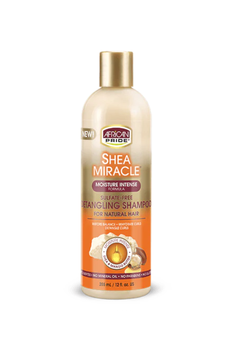 AFRICAN PRIDE SHEA MIRACLE Detangling Shampoo 12 oz
Beurre de karité pour peau douce
Soin quotidien hydratant corps