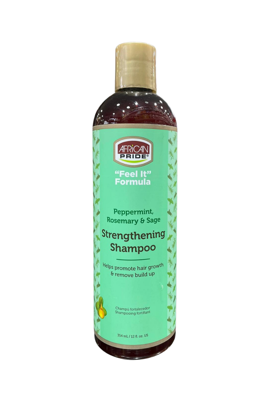 - Shampoing fortifiant AFRICAN PRIDE 355ml  
- Soin capillaire AFRICAN PRIDE cheveux naturels  
- Shampoing réparateur AFRICAN PRIDE  
- AFRICAN PRIDE shampooing sans sulfates  
- Shampoing hydratant pour cheveux afro