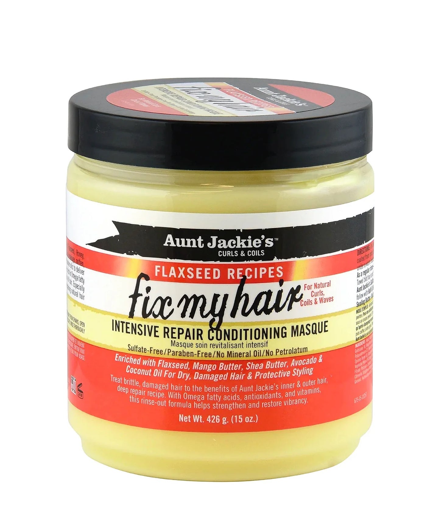 AUNT JACKIE'S - Fix my hair (426g) | Masque soin revitalisant intensif