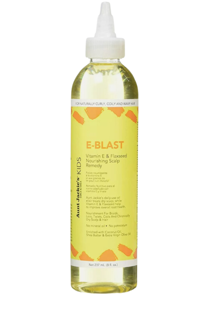 aunt-jackie's-kids-e-blast-pop-cosmetiques
- Aunt Jackie's Kids E-Blast huile hydratante 237ml  
- Soin capillaire pour enfants Aunt Jackie's E-Blast  
- Flacon E-Blast Kids by Aunt Jackie's 237ml  
- Huile nourrissante cheveux bouclés enfants Aunt Jackie's  
- Traitement capillaire léger E-Blast pour enfants