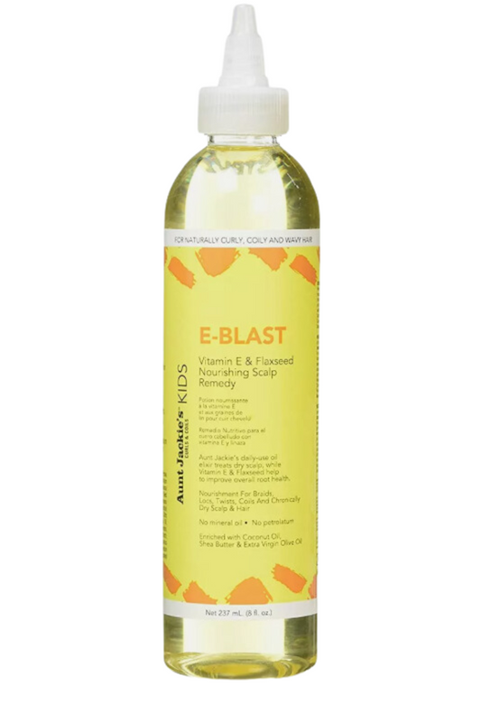 aunt-jackie's-kids-e-blast-pop-cosmetiques
- Aunt Jackie's Kids E-Blast huile hydratante 237ml  
- Soin capillaire pour enfants Aunt Jackie's E-Blast  
- Flacon E-Blast Kids by Aunt Jackie's 237ml  
- Huile nourrissante cheveux bouclés enfants Aunt Jackie's  
- Traitement capillaire léger E-Blast pour enfants