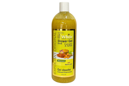 B WHITE GEL DOUCHE GOMMANT EXFOLIANT