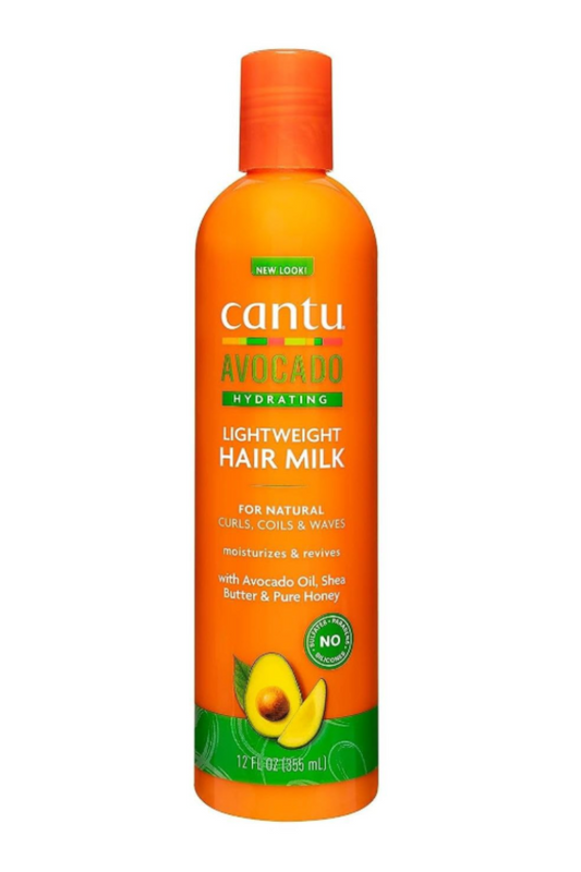 "Cantu Avocado Hydrating Hair Milk 355ml"
"Cantu Avocado hair milk"
"Hydrating hair milk by Cantu"
"Cantu Avocado moisturizer"
"Cantu hair milk 355ml"