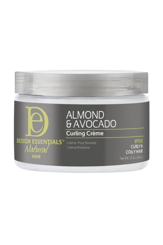 "Design Essentials Almond & Avocado Curling Crème 340g"
"Almond & Avocado curling crème"
"Design Essentials curl crème"
"Moisturizing curling crème 340g"
"Almond Avocado hair crème"