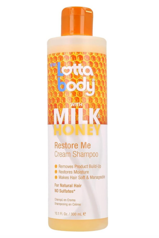 LOTTA BODY With Milk & Honey Cream Shampoo 300ml