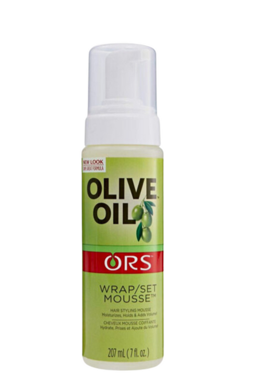 ors olive oil wrap set mousse
olive oil mousse