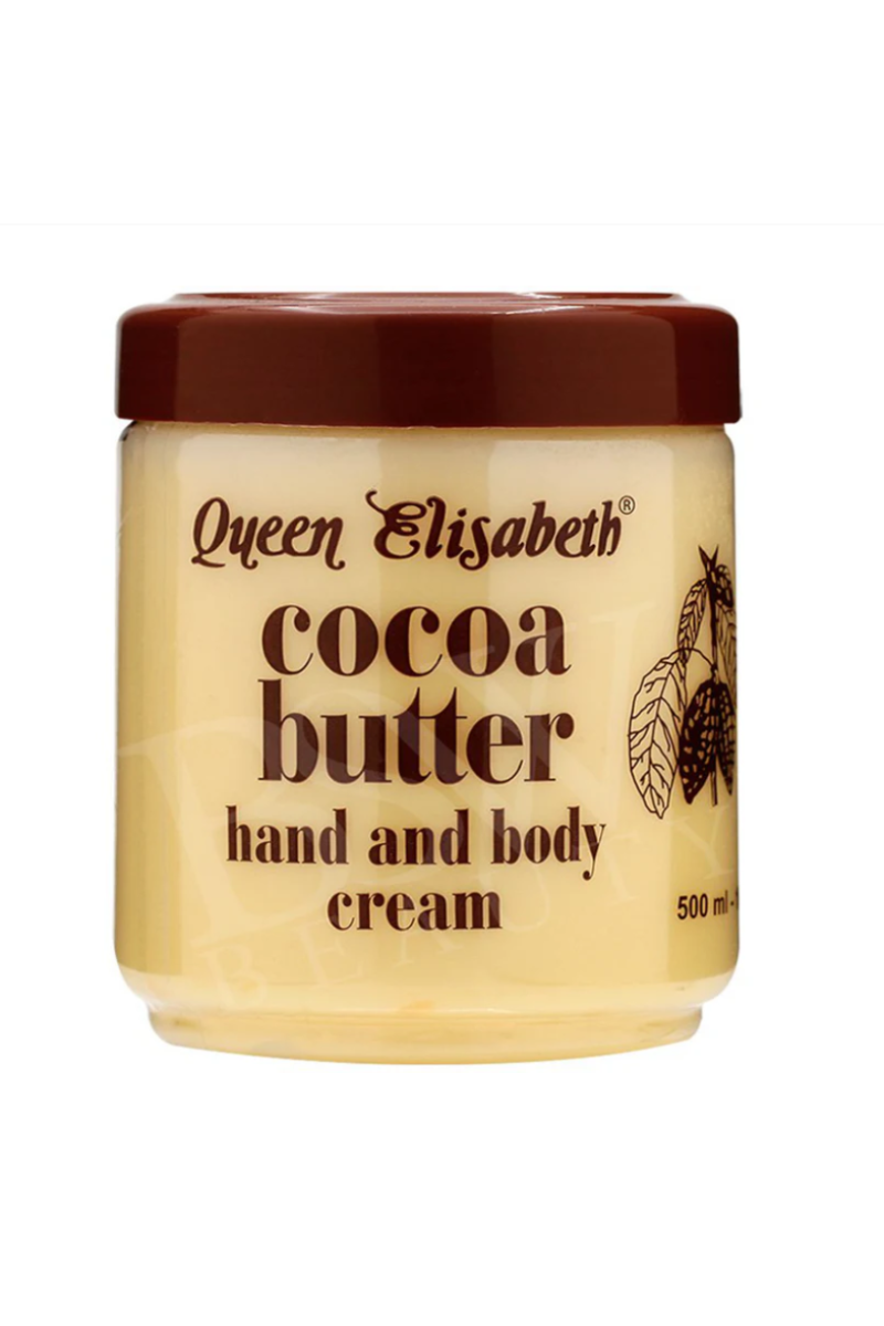 QUEEN ELIZABETH Cocoa Butter Hand and Body Cream 500ml
