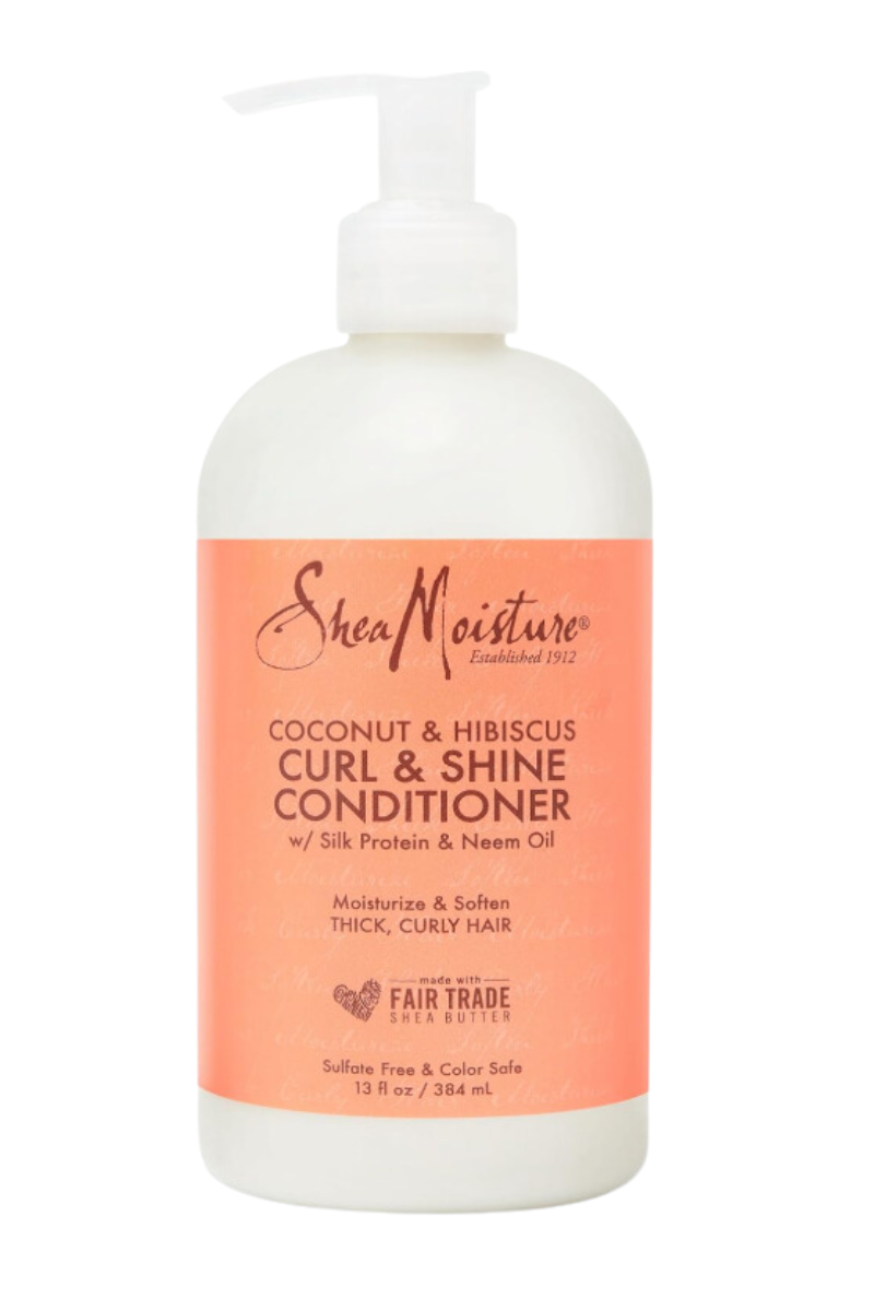 SHEA MOISTURE Coconut & Hibiscus Curl & Shine Conditioner 384ml