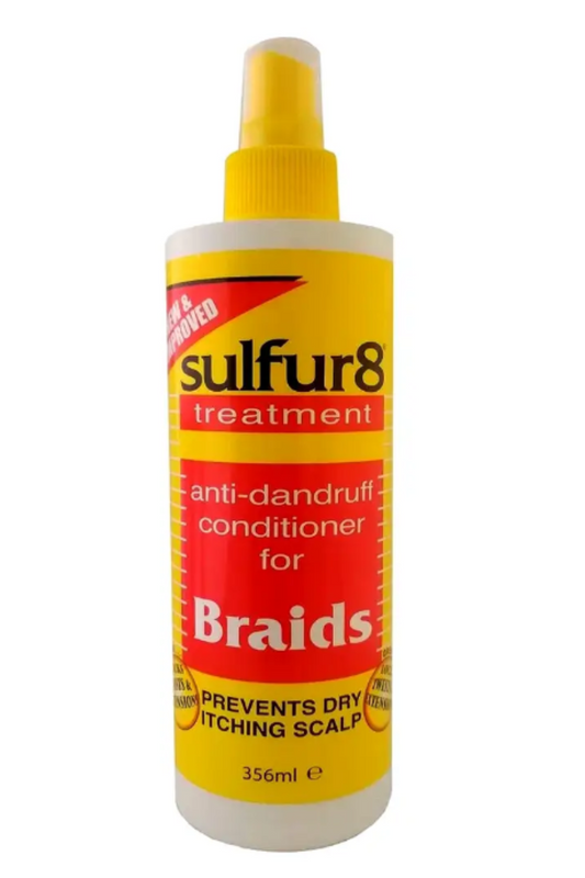 SULFUR 8 Spray Anti Pelliculaire Dandruff Treatment Braids 356ml