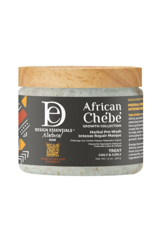 DESIGN ESSENTIALS African Chébé Herbal Pre-Wash Intense Repair Masque 306g