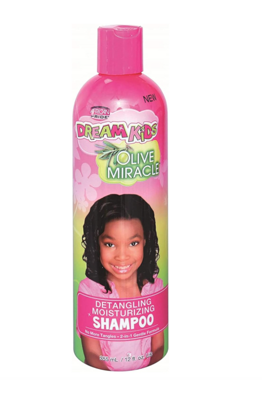 AFRICAN PRIDE DREAM KIDS Detangling Moisturizing Shampoo 12oz